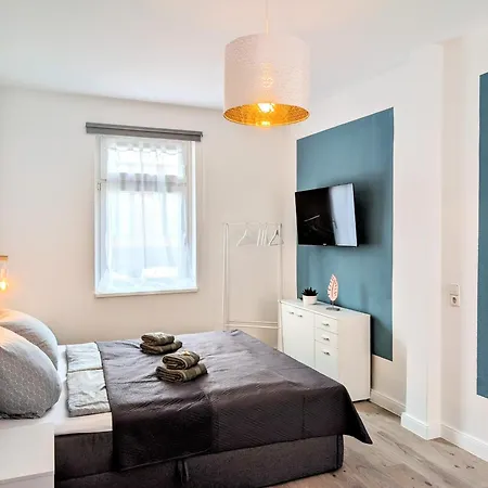 Apartment Casa Modern Vintage Flexibilitaet Pur- Perfektes Fuer Familien Und Geschaeftsreisende 5 Schlafplaetze, Vollausstattung, Amazon Prime & Parkplatz Inklusive *