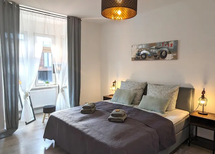 アパート Flexibilitaet Pur- Perfektes Fuer Familien Und Geschaeftsreisende 5 Schlafplaetze, Amazon Prime & Parkplatz Inklusive マクデブルク